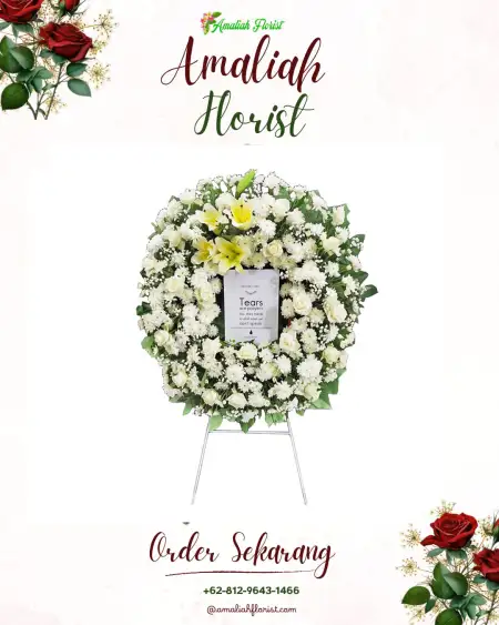 Krans Bunga Duka Prayungan